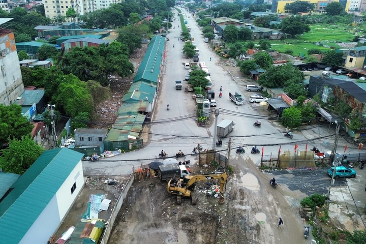 Phường Định Công: Cơ bản hoàn thành giải phóng mặt bằng phục vụ xây dựng tuyến đường 2,5