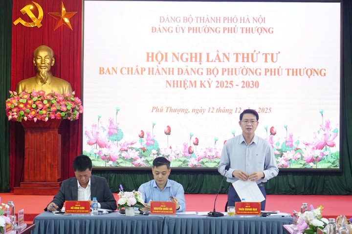 Phường Phú Thượng đánh giá nhiệm vụ năm 2025, chuẩn bị nội dung kỳ họp HĐND cuối năm