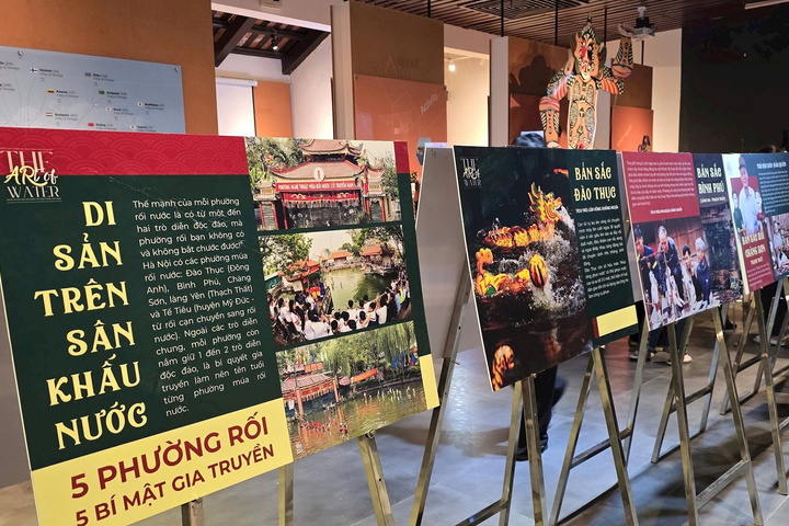 Triển lãm “THE ARt of WATER” - Đưa giới trẻ đến gần hơn với nghệ thuật múa rối nước