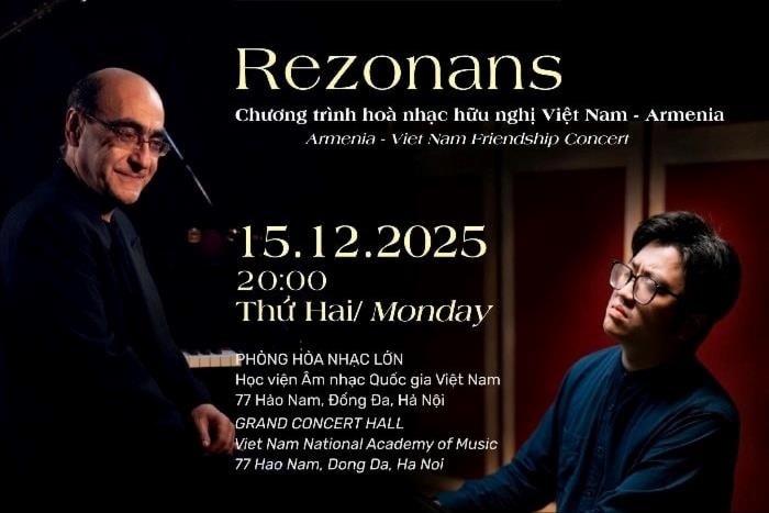 Đêm hòa nhạc đặc biệt kết nối hai nền văn hóa Việt Nam và Armenia