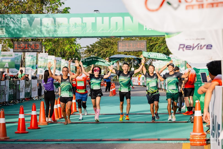 Giải Tiền Phong Half Marathon 2025: Lan tỏa thông điệp sống xanh