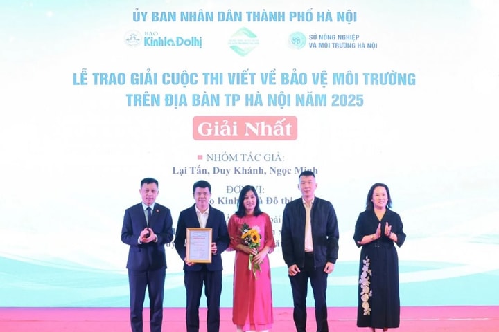 Vinh danh những tác phẩm đoạt giải Cuộc thi viết về bảo vệ môi trường trên địa bàn TP Hà Nội