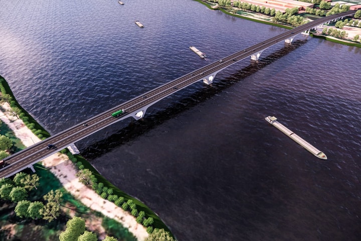 Dự án cầu Vân Phúc: Tạo diện mạo phát triển mới cho khu vực phía Tây Bắc Thủ đô