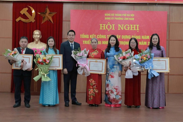 Đảng bộ phường Lĩnh Nam tổng kết xây dựng Đảng, triển khai nhiệm vụ trọng tâm năm 2026