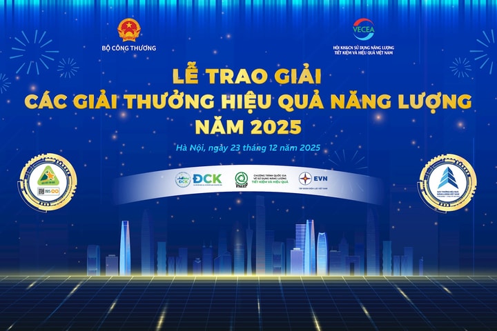 Lễ trao giải các Giải thưởng hiệu quả năng lượng năm 2025