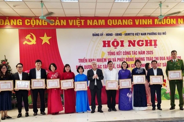 Phường Đại Mỗ tập trung giải quyết các "điểm nghẽn" trong năm 2026