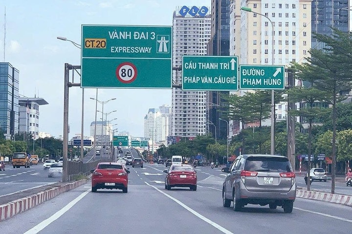 Hà Nội hạn chế xe ô tô tải trên 10 tấn, xe container trong khung giờ cao điểm trên Vành đai 3