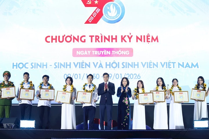 Vinh danh 580 tập thể, cá nhân đạt danh hiệu “Sinh viên 5 tốt” cấp Trung ương