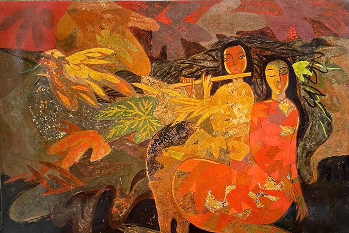 Ba họa sĩ hội ngộ trong triển lãm “T3” mừng năm mới 2026