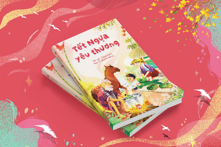 "Tết Ngựa yêu thương” - Cuốn sách Tết ấm áp dành cho thiếu nhi