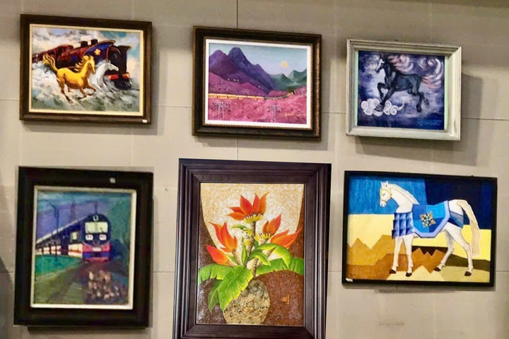 Ga Hà Nội - điểm hẹn của hội họa và mùa xuân