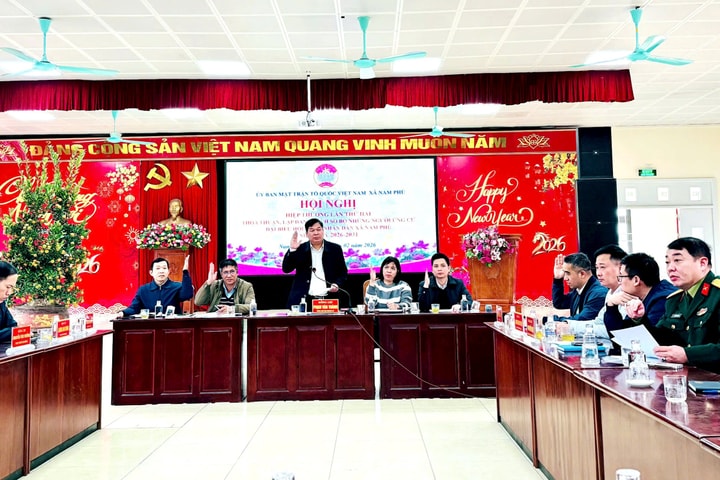 Nam Phù hiệp thương lần hai, thống nhất 51 người ứng cử HĐND xã nhiệm kỳ 2026-2031