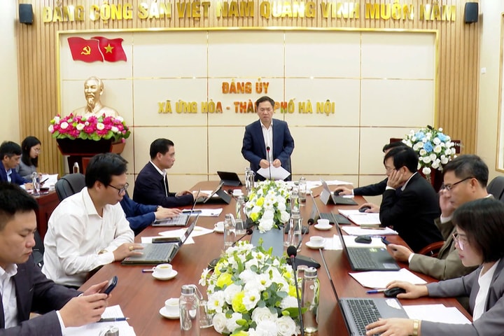 Xã Ứng Hòa: Bảo đảm cuộc bầu cử Quốc hội khóa XVI và HĐND các cấp là ngày hội của toàn dân