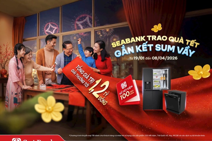 SeABank dành 1,2 tỷ đồng tri ân khách hàng dịp Tết Bính Ngọ và kỷ niệm 32 năm thành lập