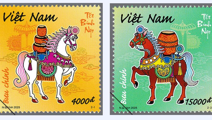 Phát hành tem Tết Bính Ngọ và đồng xu Nhật Mã Phi Vân chào Xuân 2026