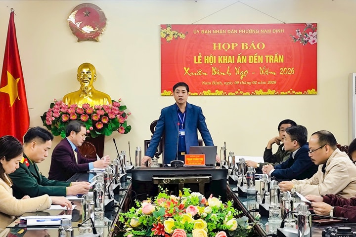 Lễ hội Khai ấn Đền Trần (Nam Định)– Xuân Bính Ngọ 2026: Trang nghiêm, an toàn, lan tỏa giá trị văn hóa truyền thống
