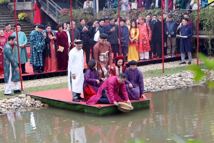 Tái hiện các nghi thức đón Tết của cung đình Thăng Long xưa