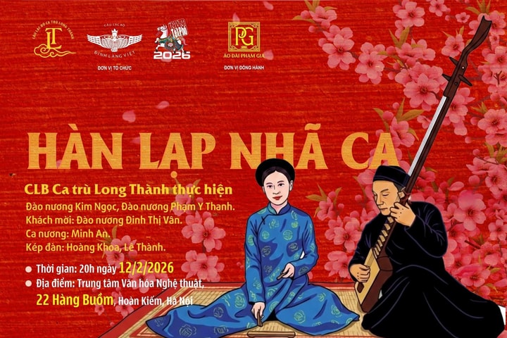 Trình diễn nghệ thuật ca trù "Hàn Lạp Nhã Ca"