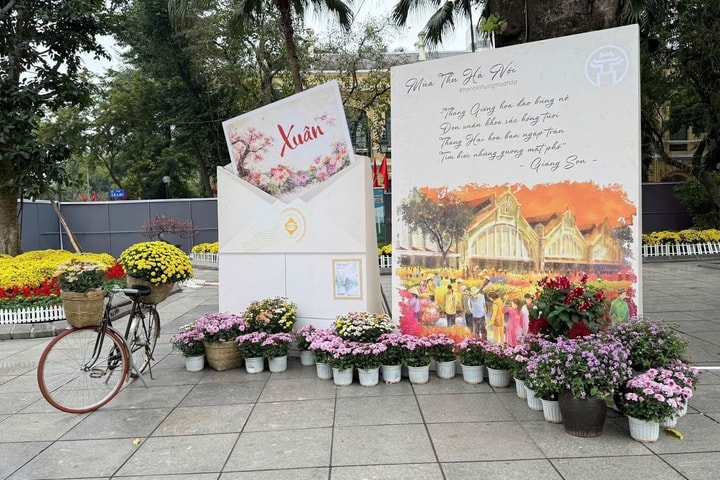 Mở cửa không gian hoa xuân bên bờ hồ Hoàn Kiếm