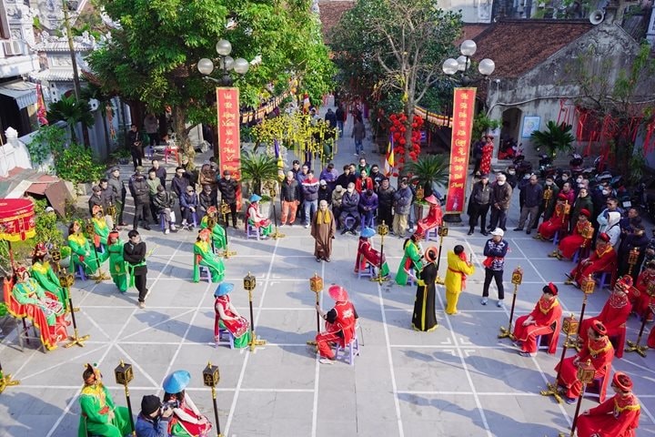 Lễ hội chùa Vua xuân Bính Ngọ 2026: Đặc sắc cuộc thi “cờ người” đất Thăng Long – Hà Nội