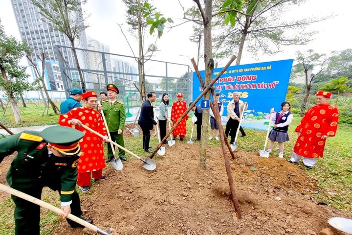 Phường Đại Mỗ phát động Tết trồng cây Xuân Bính Ngọ 2026