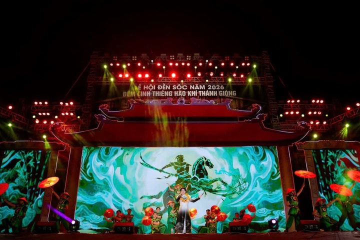 Chương trình “Đêm linh thiêng – Hào khí Thánh Gióng” khơi dậy niềm tự hào dân tộc