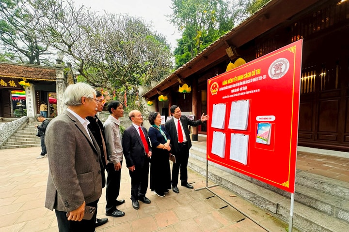 Phường Văn Miếu – Quốc Tử Giám: Đẩy mạnh tuyên truyền, vận động bầu cử đại biểu Quốc hội khóa XVI và đại biểu Hội đồng nhân dân các cấp nhiệm kỳ 2026-2031