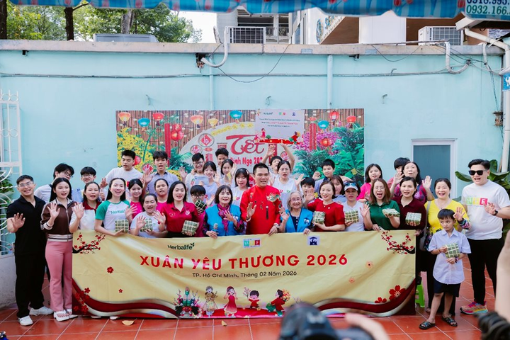 Herbalife Việt Nam tổ chức chương trình “Xuân yêu thương” 2026