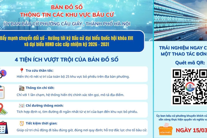 Phường Cầu Giấy triển khai Kế hoạch hành động của Thành ủy Hà Nội thực hiện Nghị quyết số 57-NQ/TW của Bộ Chính trị