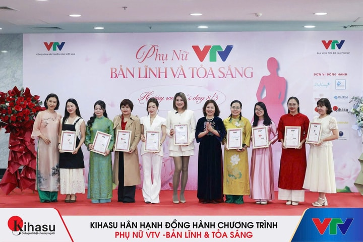 KIHASU đồng hành chương trình “Phụ nữ VTV bản lĩnh và toả sáng"