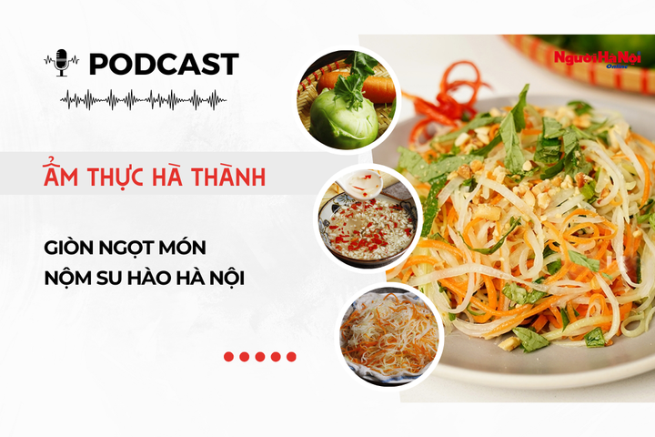 [Podcast] Giòn ngọt món nộm su hào