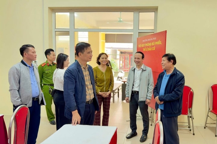 Phường Hoàng Mai quyết tâm đảm bảo “ngày hội toàn dân” diễn ra an toàn