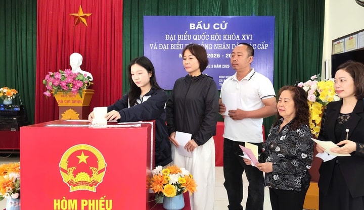 Xã Đoài Phương: Cử tri gửi gắm niềm tin vào các đại biểu dân cử