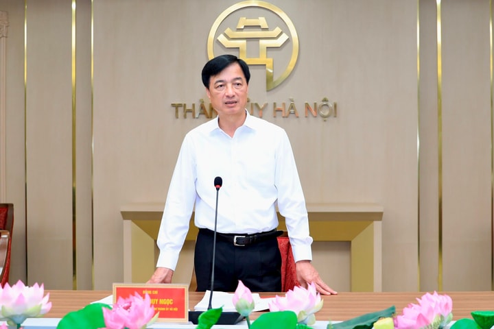 Bí thư Thành ủy Nguyễn Duy Ngọc: Xử lý dứt điểm bài toán dữ liệu để phát triển khoa học công nghệ, đổi mới sáng tạo, chuyển đổi số