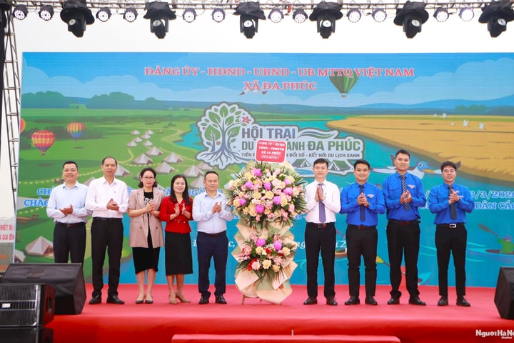 Xã Đa Phúc: Khai mạc Hội trại Du lịch xanh, chào mừng 95 năm Ngày thành lập Đoàn TNCS Hồ Chí Minh