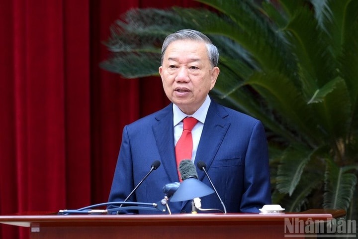 Toàn văn phát biểu khai mạc Hội nghị Trung ương 2 khoá XIV của đồng chí Tổng Bí thư Tô Lâm