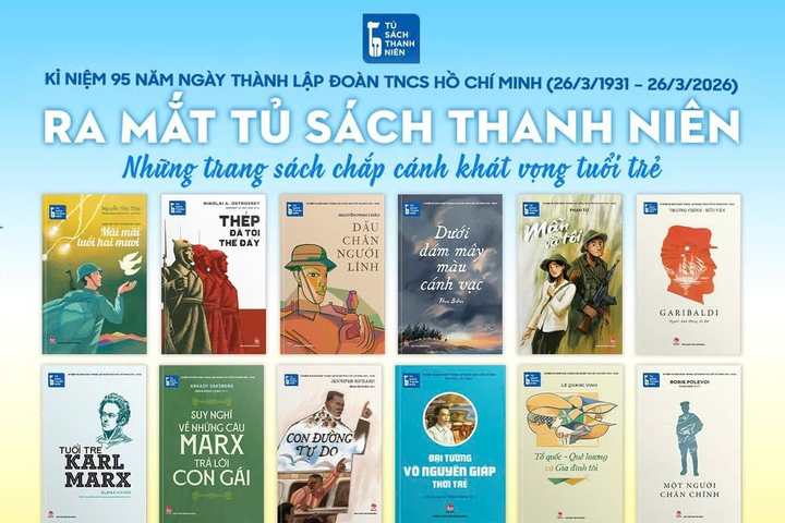 Ra mắt Tủ sách Thanh niên: Những trang sách chắp cánh khát vọng tuổi trẻ