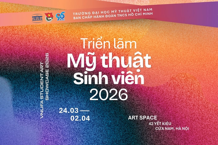 Đại học Mỹ thuật Việt Nam tổ chức triển lãm "đối thoại thị giác" từ 24/3