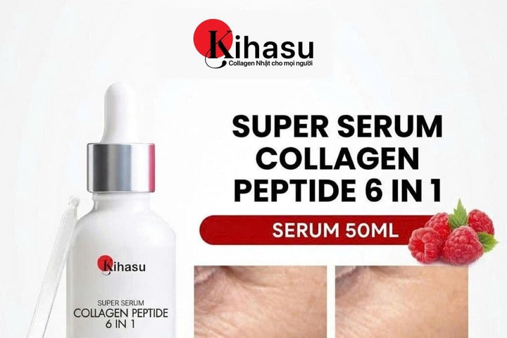 ‏Serum Collagen Peptide 6in1 KIHASU – 5 năm khẳng định niềm tin phái đẹp Việt‏