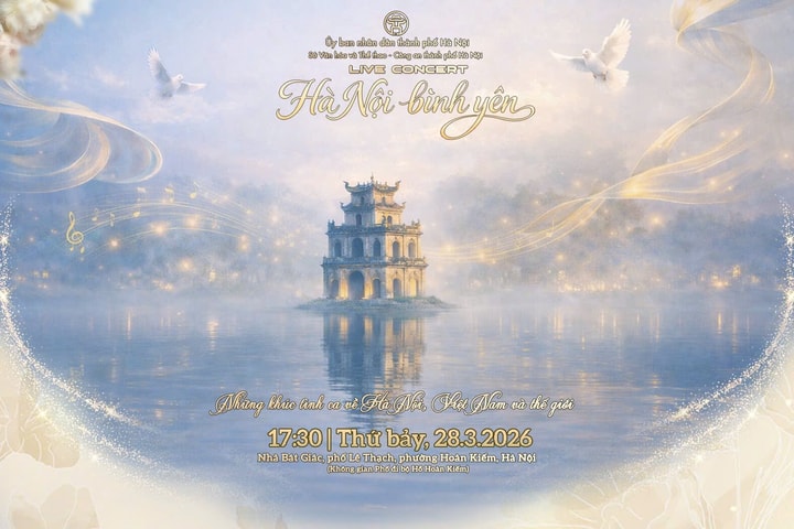 Live Concert “Hà Nội bình yên”: Trải nghiệm nghệ thuật giàu cảm xúc giữa lòng Thủ đô