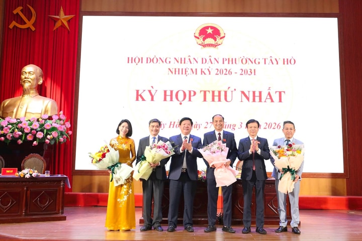 Phường Tây Hồ bầu lãnh đạo chủ chốt HĐND, UBND nhiệm kỳ mới