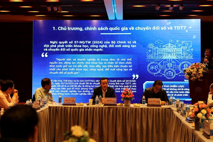 Hội thảo “Nghiên cứu các giải pháp ưu tiên nguồn lực phát triển thể dục thể thao thành phố Hà Nội trong giai đoạn mới”