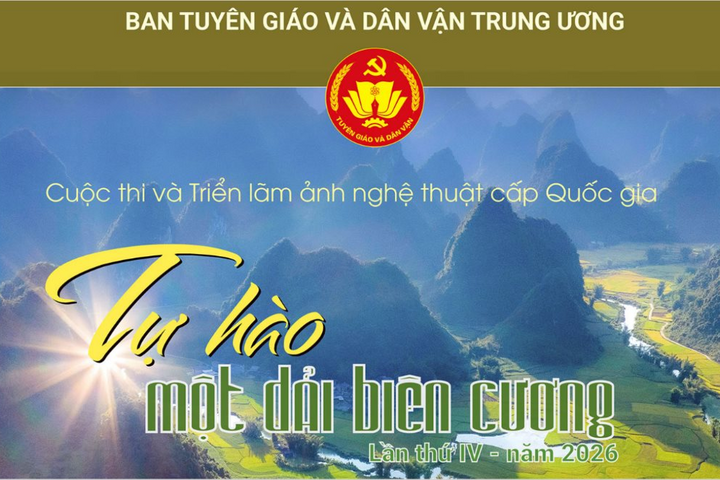 Phát động cuộc thi ảnh nghệ thuật cấp quốc gia "Tự hào một dải biên cương" lần thứ IV