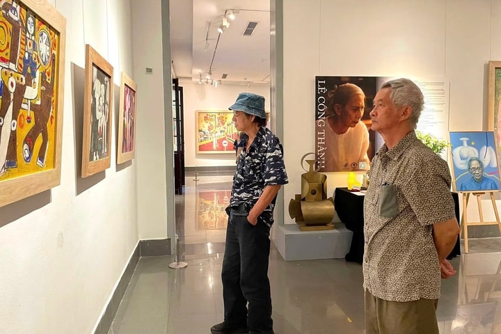 Triển lãm "Mục Quang - The Gaze" tái hiện di sản nghệ thuật Lê Công Thành