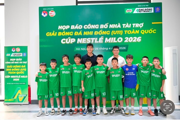 Giải bóng đá Nhi đồng toàn quốc 2026, lan tỏa tinh thần thể thao học đường