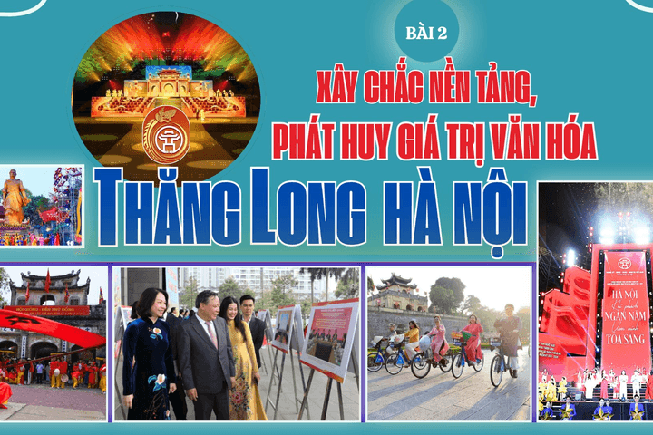 Bài 2: Xây chắc nền tảng, phát huy giá trị văn hóa Thăng Long – Hà Nội