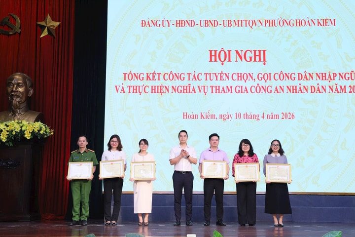 Phường Hoàn Kiếm thực hiện tốt công tác tuyển chọn gọi công dân nhập ngũ