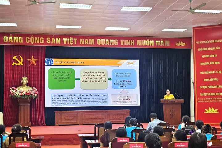 Phường Phú Lương: Đẩy mạnh tuyên truyền chính sách BHXH tự nguyện và BHYT hộ gia đình