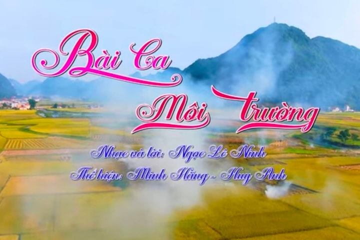 “Bài ca môi trường” được chọn làm ca khúc truyền thống của Hội Bảo vệ Thiên nhiên và Môi trường Việt Nam