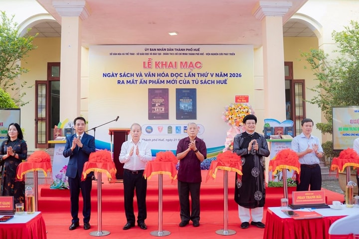 Ngày Sách và Văn hóa đọc Việt Nam tại Huế “Sách - Tri thức - Khát vọng phát triển đất nước”